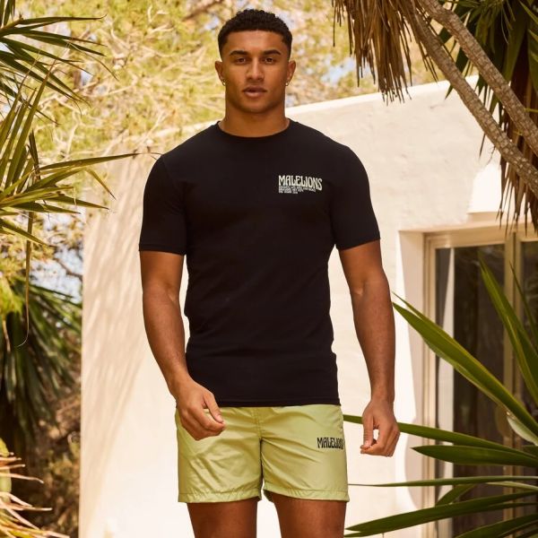 Malelions Boxer 2.0 T-shirt Zwart
