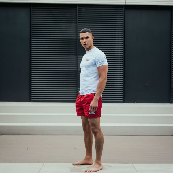 Malelions Boxer Set Wit/Rood