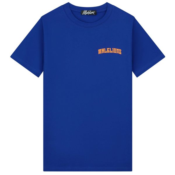 Malelions Boxer T-shirt Blauw