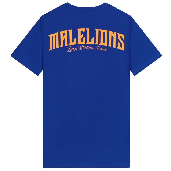 Malelions Boxer T-shirt Blauw