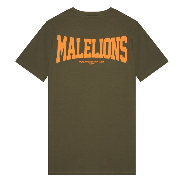 Malelions Boxer T-shirt Donker Groen
