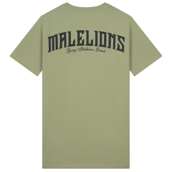 Malelions Boxer T-shirt Donker Groen