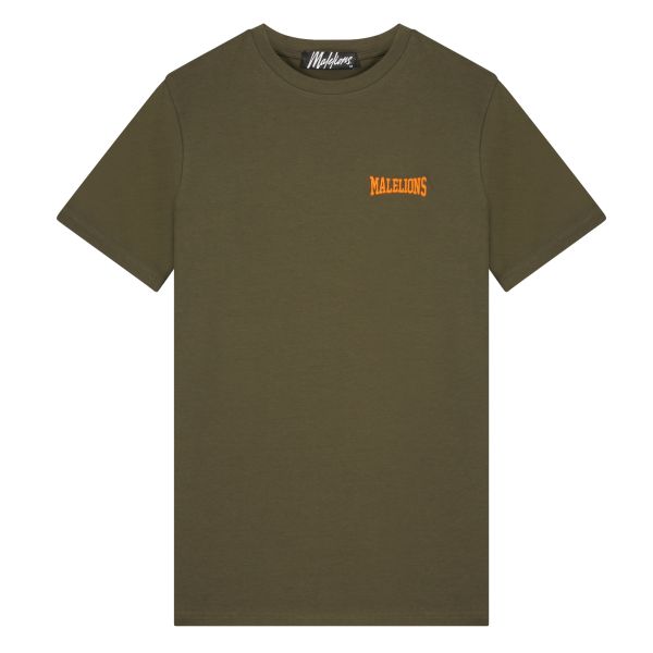 Malelions Boxer T-shirt Donker Groen