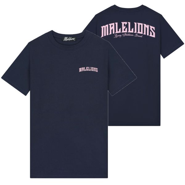Malelions Boxer T-shirt Navy