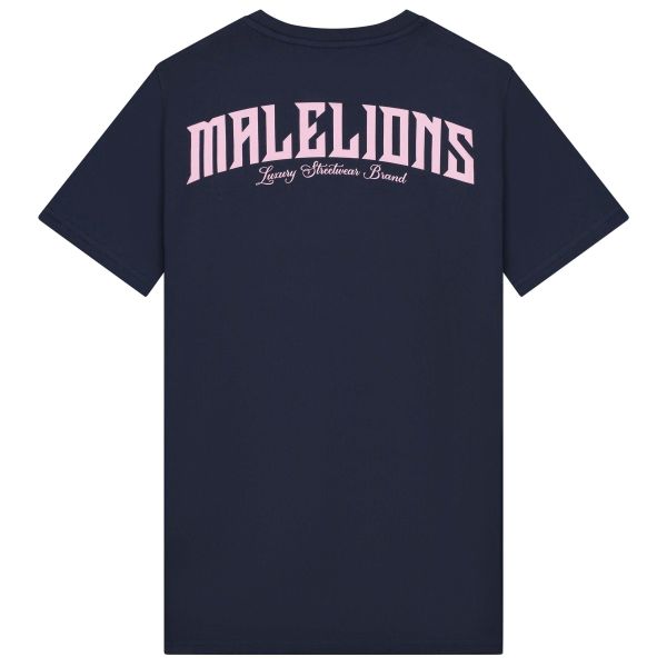 Malelions Boxer T-shirt Navy