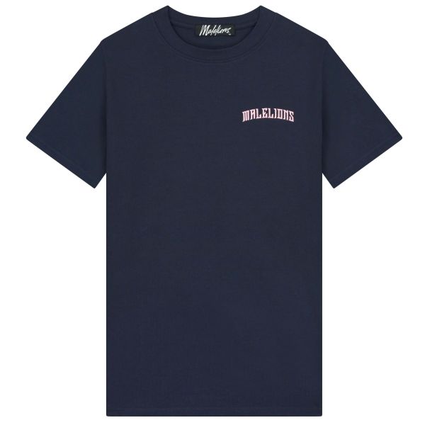 Malelions Boxer T-shirt Navy