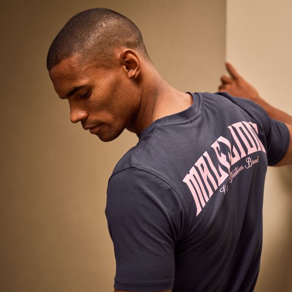 Malelions Boxer T-shirt Navy