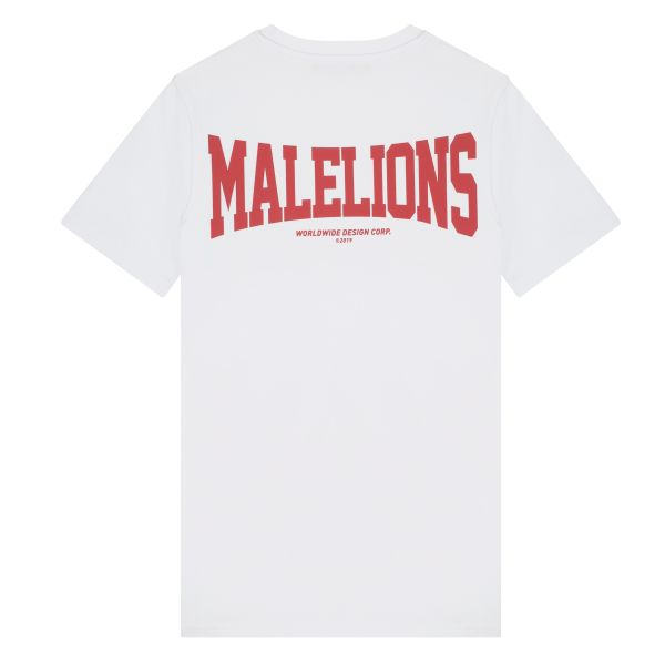 Malelions Boxer T-shirt Wit