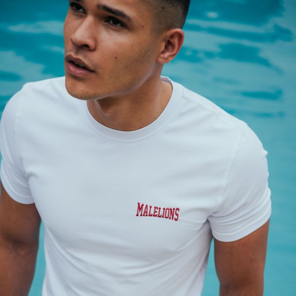 Malelions Boxer T-shirt Wit