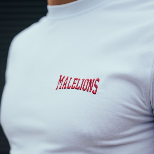 Malelions Boxer T-shirt Wit