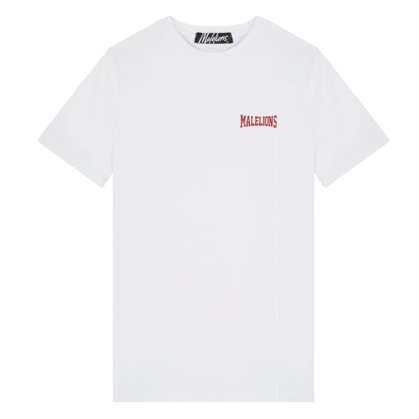 Malelions Boxer T-shirt Wit