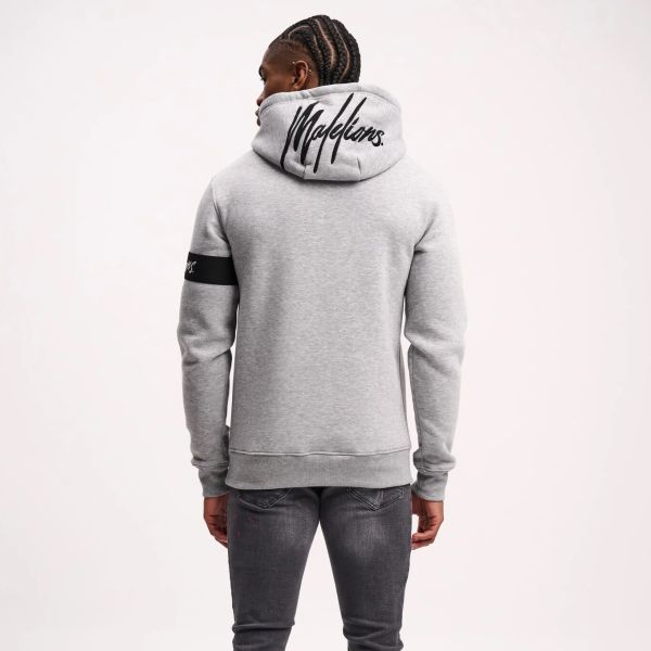 Malelions Captain Hoodie 2.0 Grijs