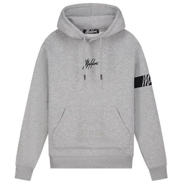 Malelions Captain Hoodie 2.0 Grijs