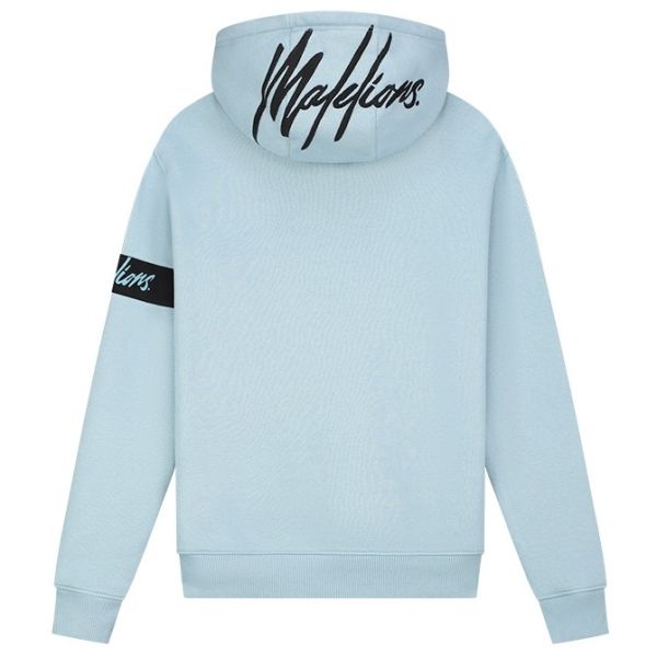 Malelions Captain Hoodie 2.0 Licht Blauw