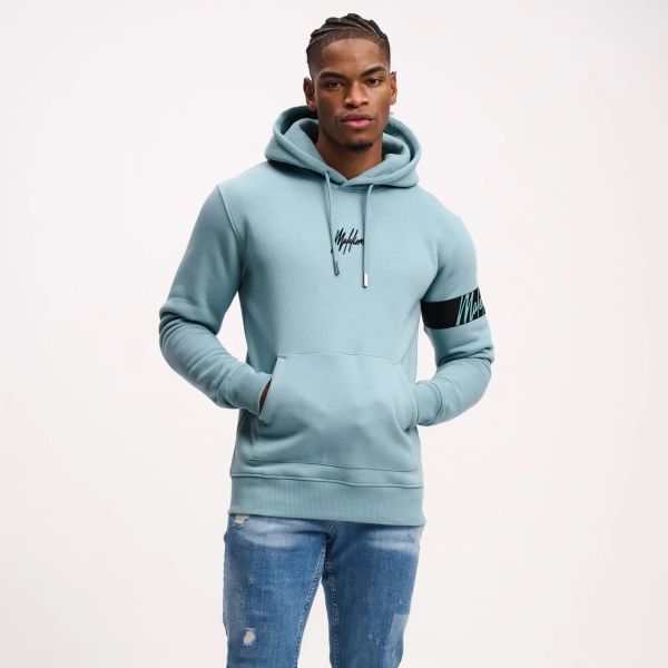 Malelions Captain Hoodie 2.0 Licht Blauw