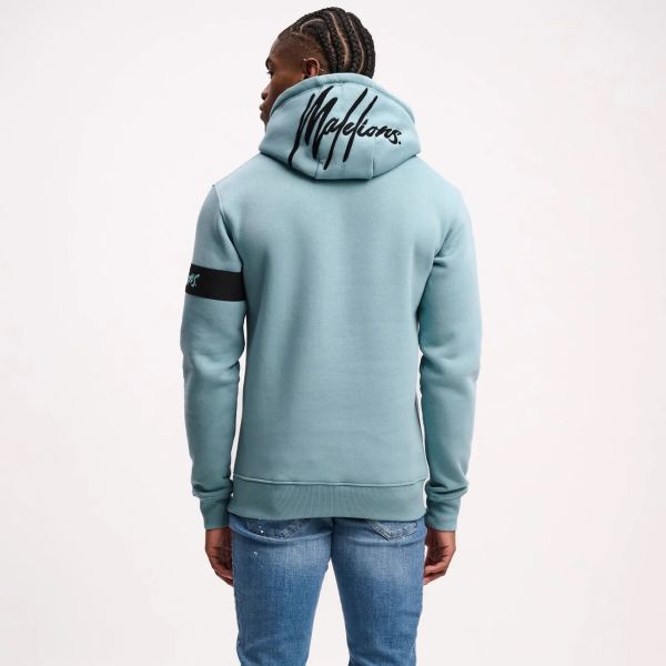 Malelions Captain Hoodie 2.0 Licht Blauw