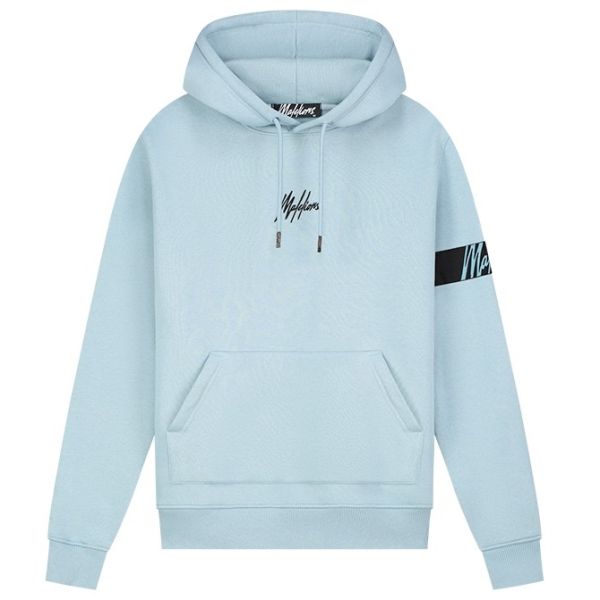 Malelions Captain Hoodie 2.0 Licht Blauw