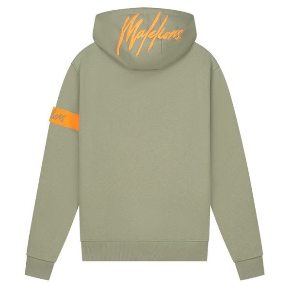 Malelions Captain Hoodie 2.0 Licht Groen