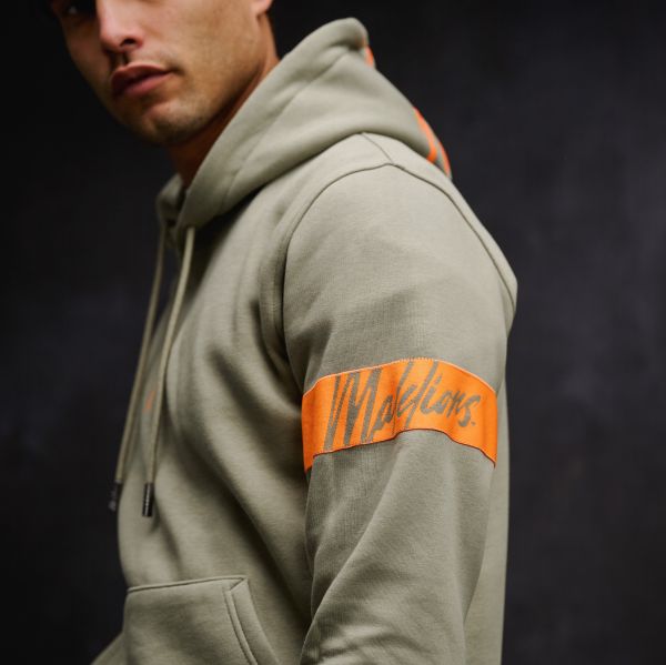 Malelions Captain Hoodie 2.0 Licht Groen