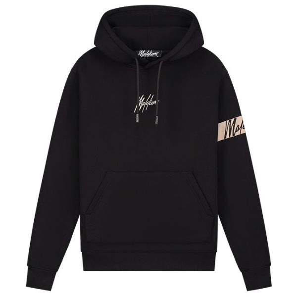 Malelions Captain Hoodie 2.0 Zwart