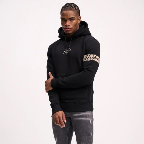 Malelions Captain Hoodie 2.0 Zwart