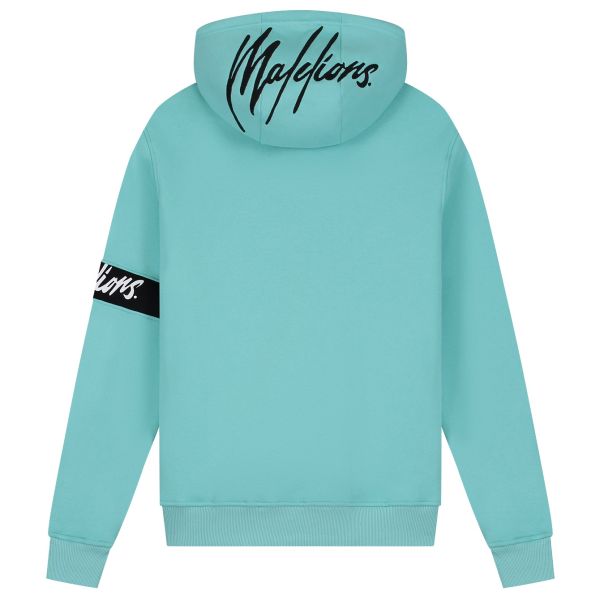 Malelions Captain Hoodie Blauw