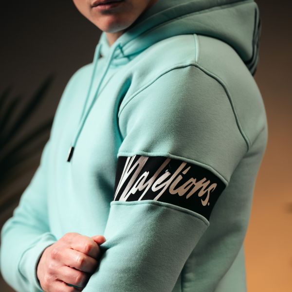Malelions Captain Hoodie Blauw