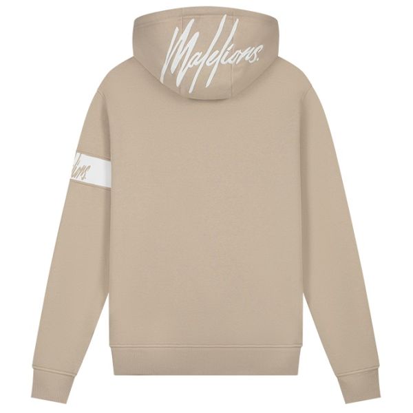 Malelions Captain Hoodie 2.0 Beige
