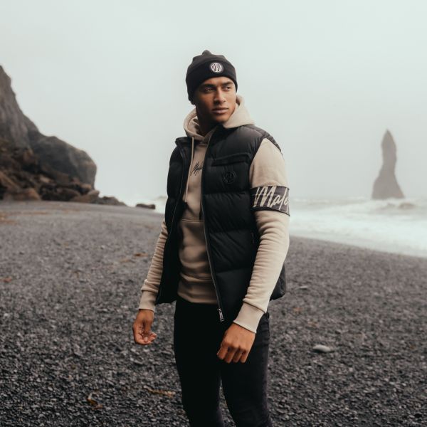 Malelions Captain Hoodie Beige