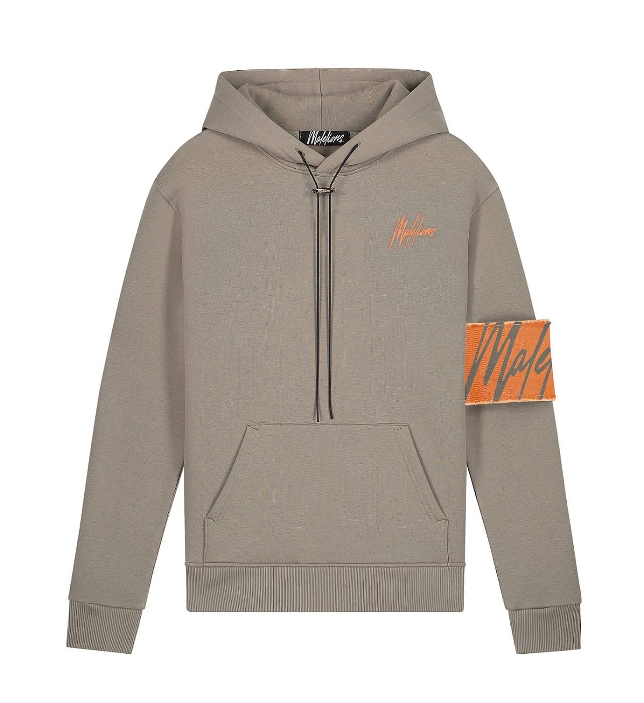 Malelions Captain Hoodie Beige M1-PS22-07
