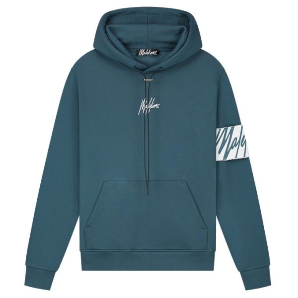 Malelions Captain Hoodie Blauw