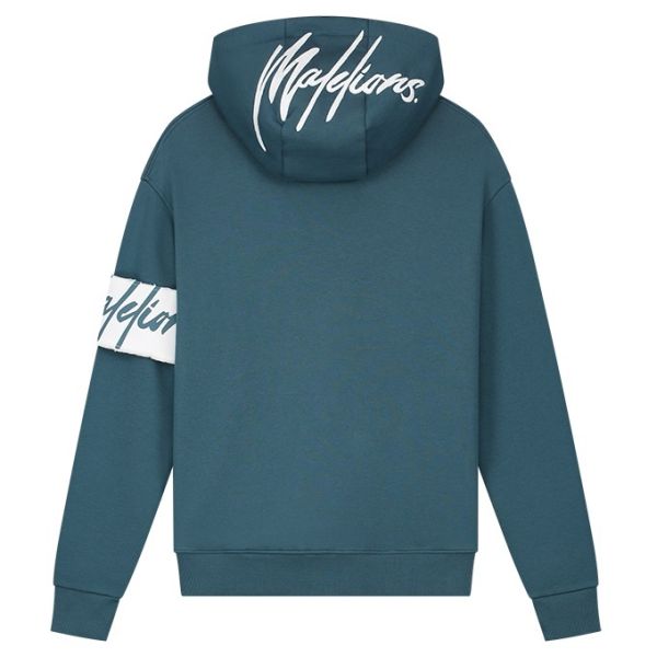 Malelions Captain Hoodie Blauw