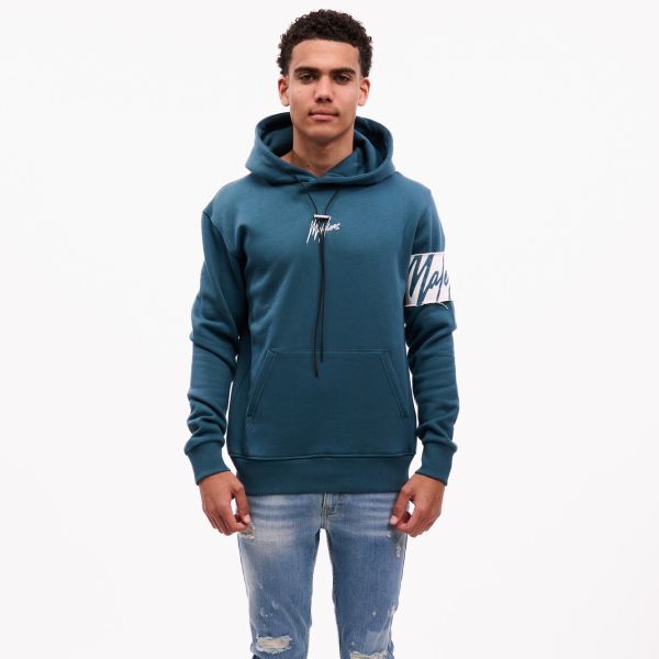 Malelions Captain Hoodie Blauw