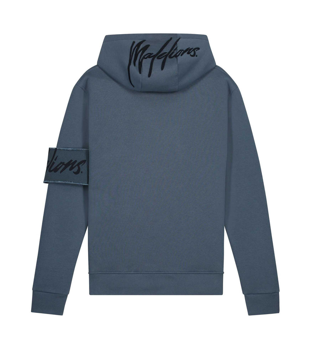 Malelions Captain Hoodie Blauw M1-PS22-07