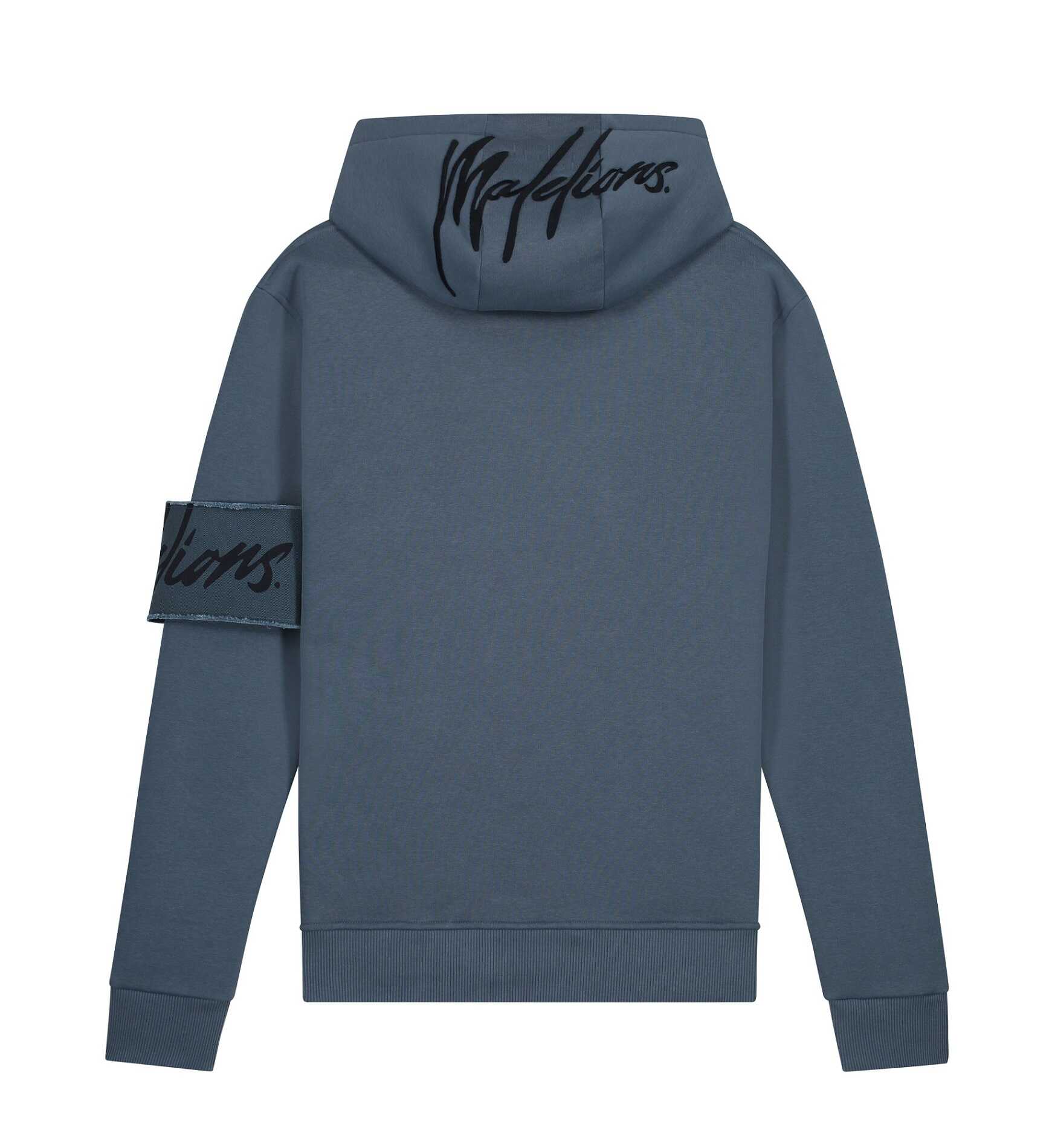 Malelions Captain Hoodie Blauw M1-PS22-07