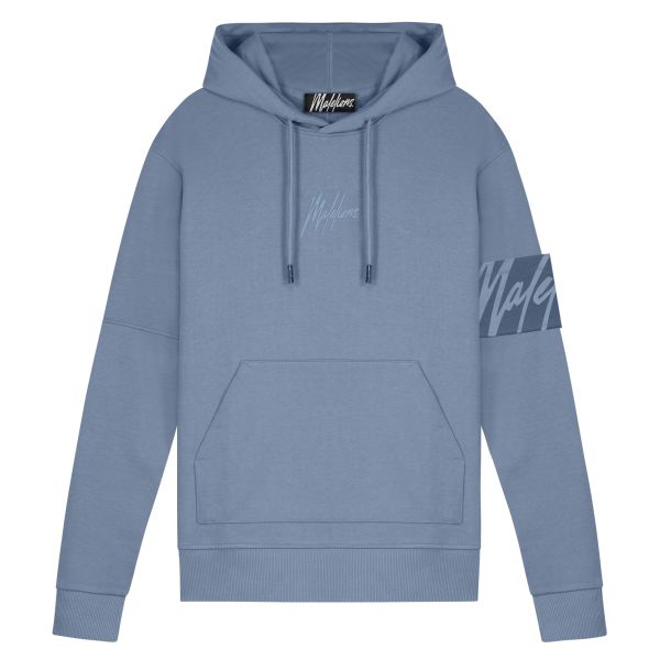 Malelions Captain Hoodie Blauw