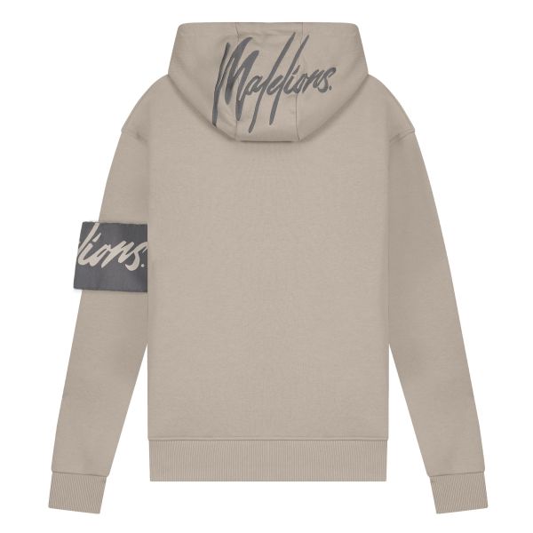 Malelions Captain Hoodie Grijs