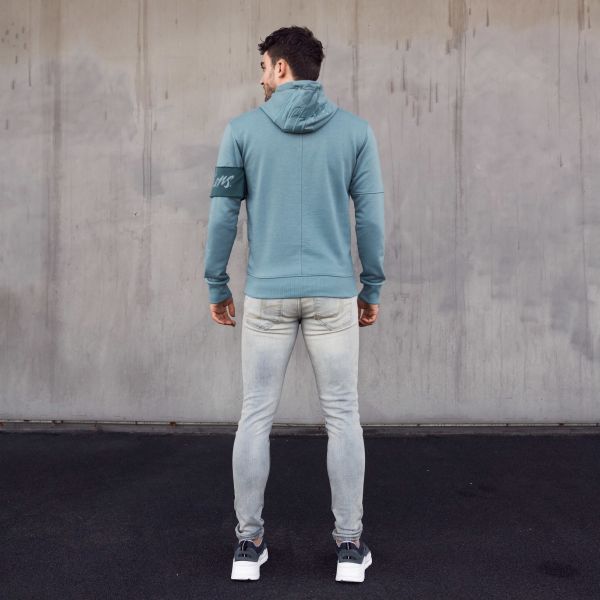 Malelions Captain Hoodie Licht Blauw