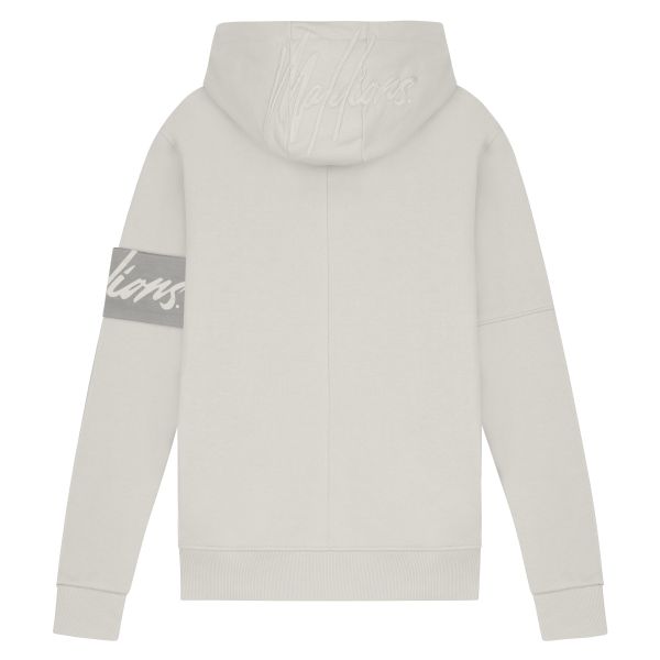 Malelions Captain Hoodie Licht Grijs