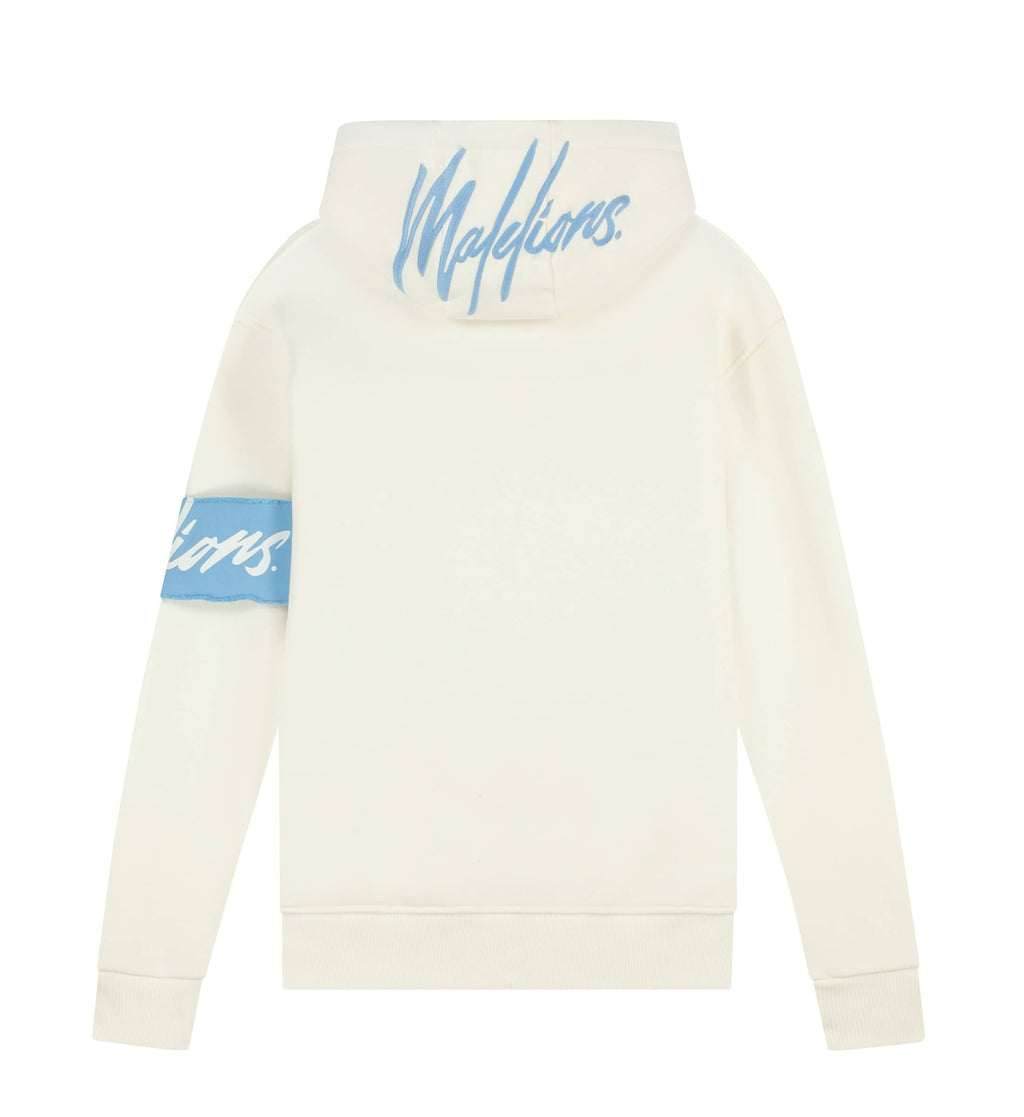 Malelions Captain Hoodie Off White M1-PS22-07
