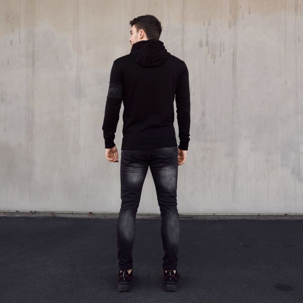 Malelions Captain Hoodie Zwart