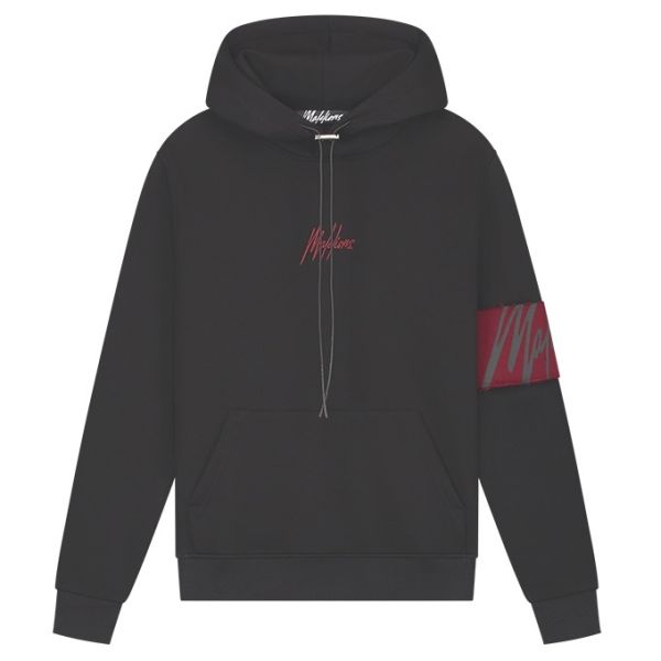 Malelions Captain Hoodie Zwart
