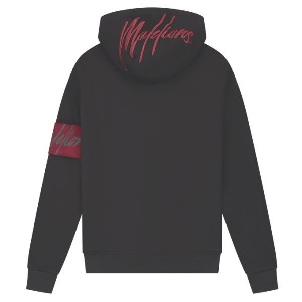 Malelions Captain Hoodie Zwart