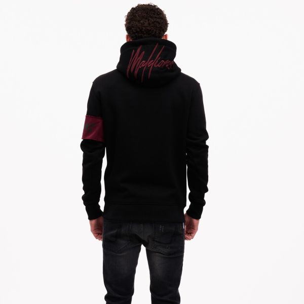 Malelions Captain Hoodie Zwart