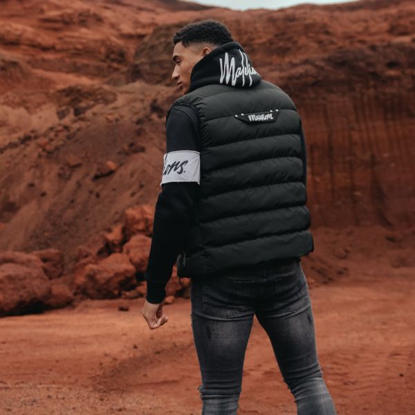 Malelions Captain Hoodie Zwart