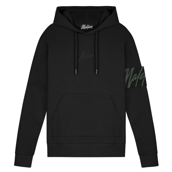 Malelions Captain Hoodie Zwart