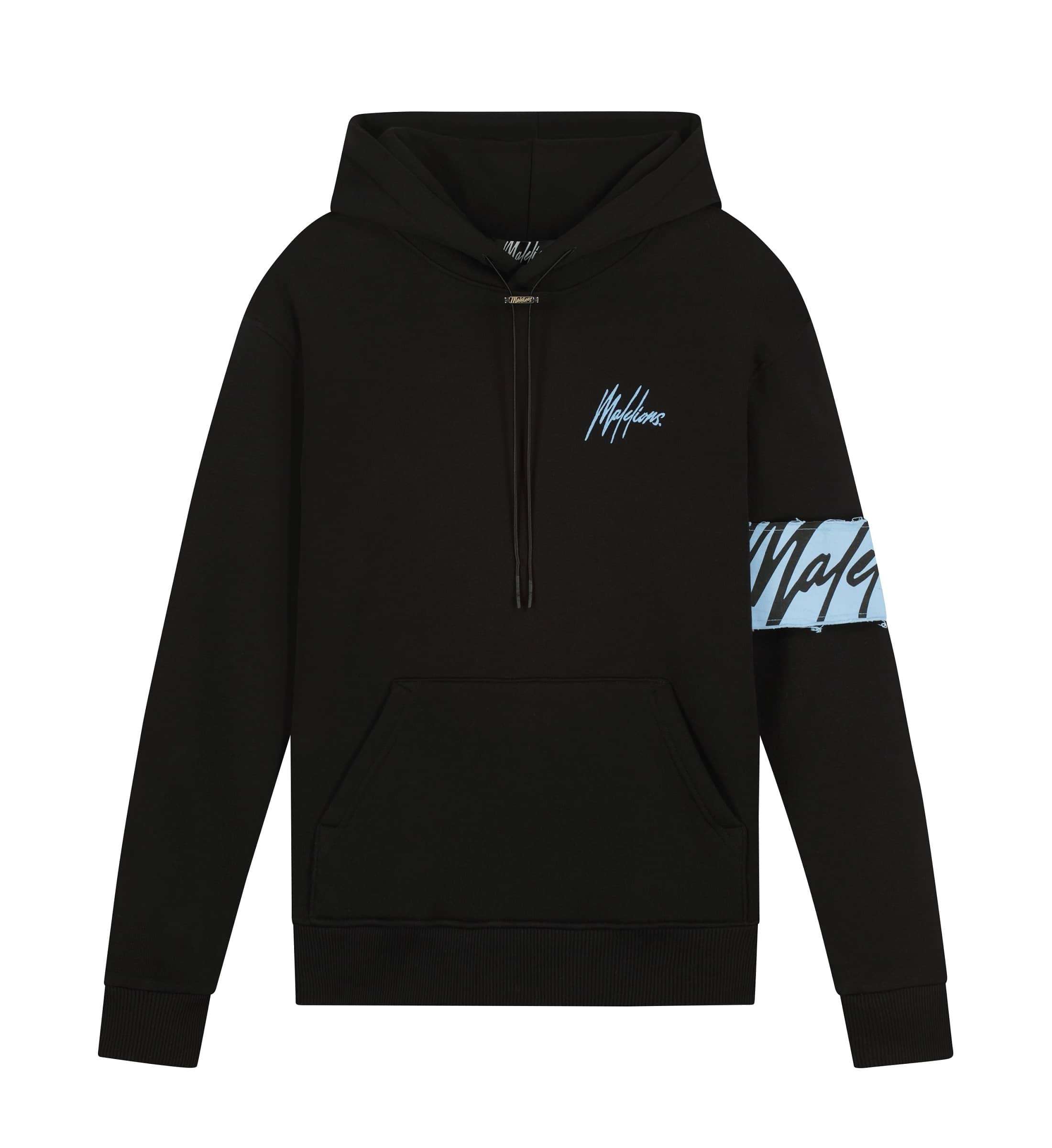 Malelions Captain Hoodie Zwart M1-PS22-07