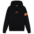 Malelions Captain Hoodie 2.0 Zwart/Oranje