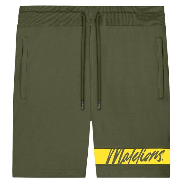 malelions captain korte broek donker groen