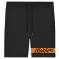 malelions captain korte broek zwart oranje
